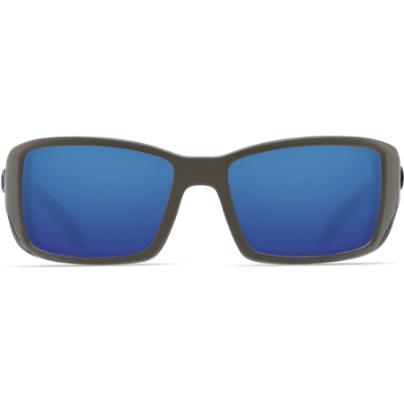 Lunettes Polarisantes COSTA DEL MAR Blackfin Matt Gray 580G Blue Mirror