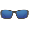Lunettes Polarisantes COSTA DEL MAR Blackfin Matt Gray 580G Blue Mirror