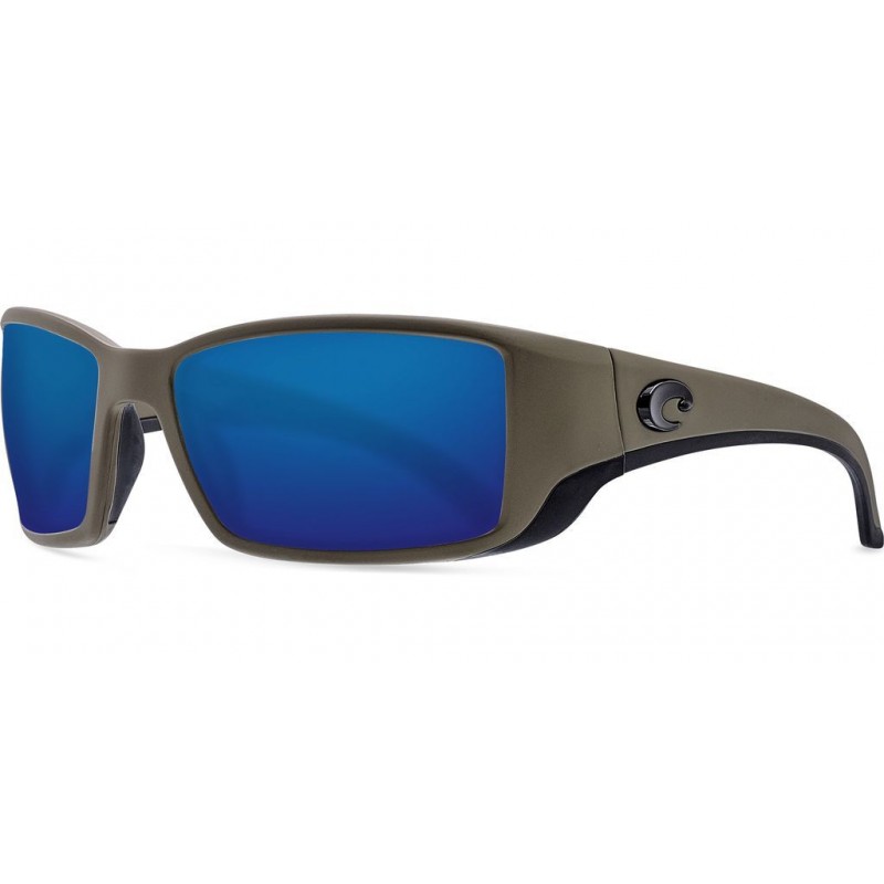 Lunettes Polarisantes COSTA DEL MAR Blackfin Matt Gray 580G Blue Mirror