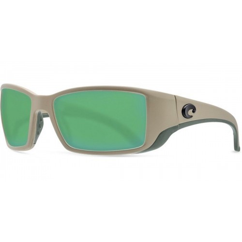 Lunettes Polarisantes COSTA DEL MAR Blackfin Sand 580G Green Mirror