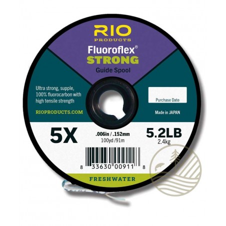 Fils fluorocarbone Rio Fluoroflex Strong (91m)