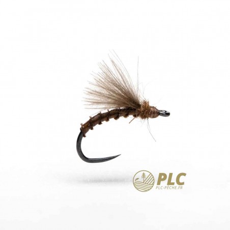 Mouche HOH Emergente Caddis Marron 012