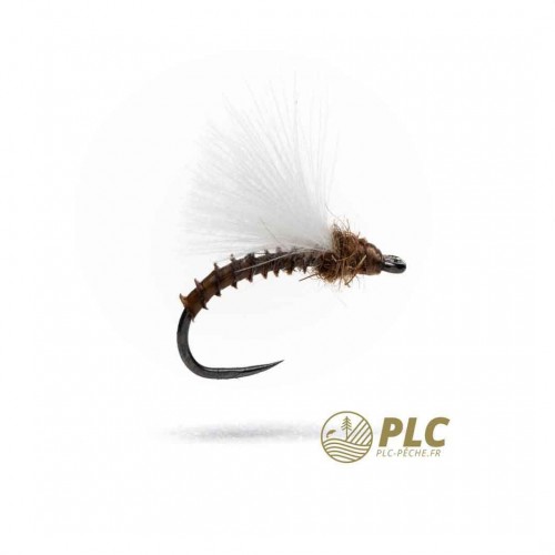 Mouche HOH Emergente 011 Caddis Marron