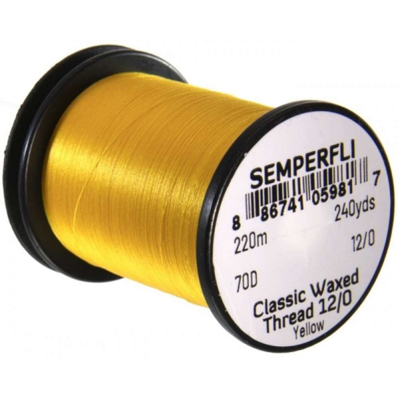 SEMPERFLI Classic Waxed Thread 12/0 220m - Multi coloris