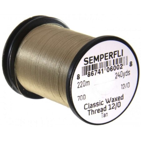 SEMPERFLI Classic Waxed Thread 12/0 220m - Multi coloris