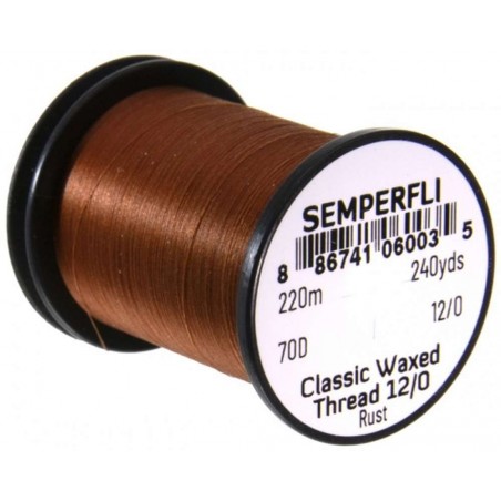 SEMPERFLI Classic Waxed Thread 12/0 220m - Multi coloris