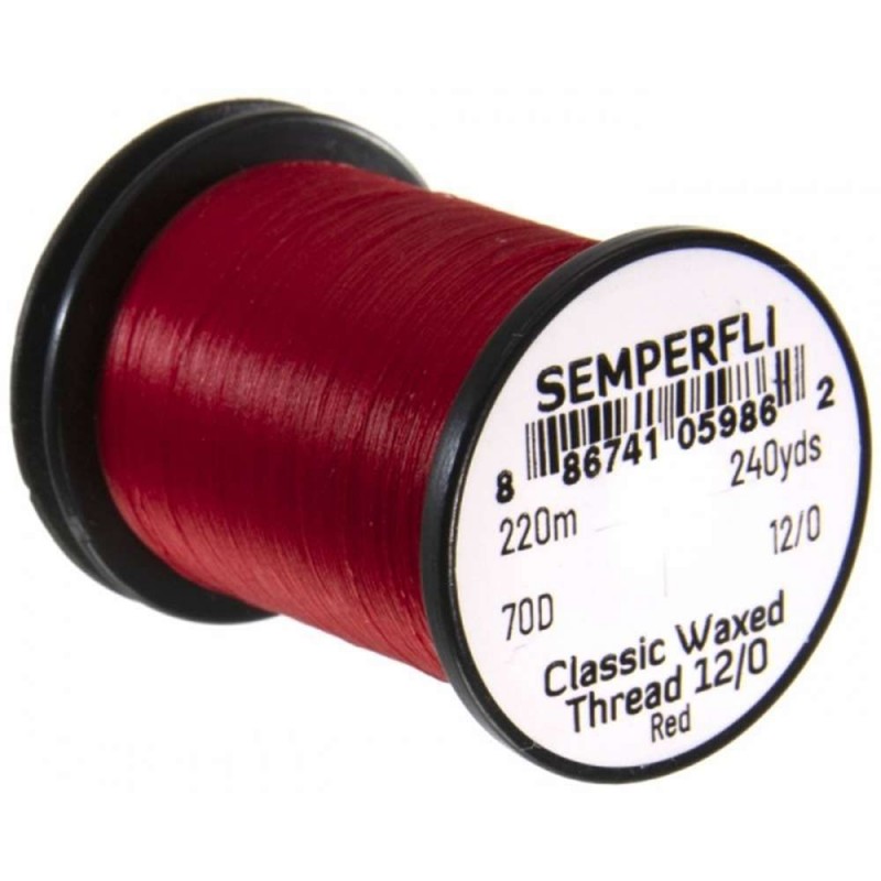 SEMPERFLI Classic Waxed Thread 12/0 220m - Multi coloris