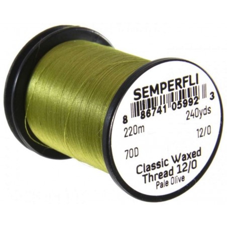 SEMPERFLI Classic Waxed Thread 12/0 220m - Multi coloris