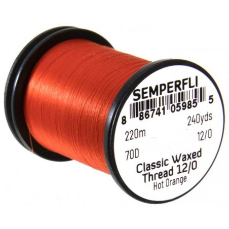 SEMPERFLI Classic Waxed Thread 12/0 220m - Multi coloris