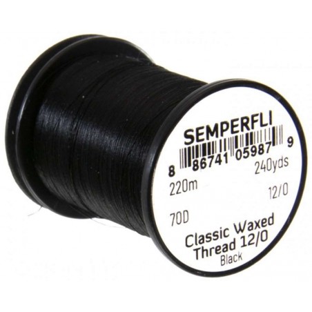 SEMPERFLI Classic Waxed Thread 12/0 220m - Multi coloris