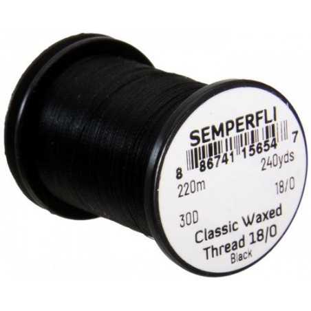 SEMPERFLI Classic Waxed Thread 18/0 220m - Multi coloris
