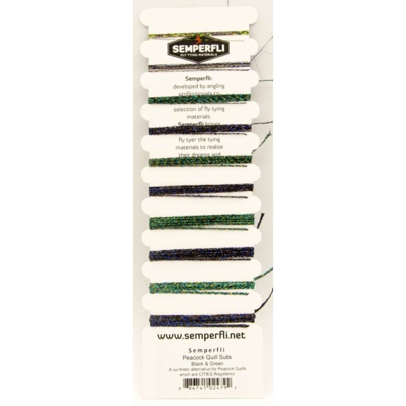 SEMPERFLI Peacock Quill Subs Multicard