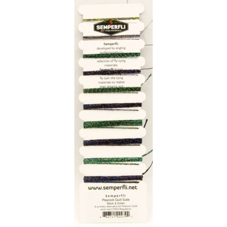 SEMPERFLI Peacock Quill Subs Multicard