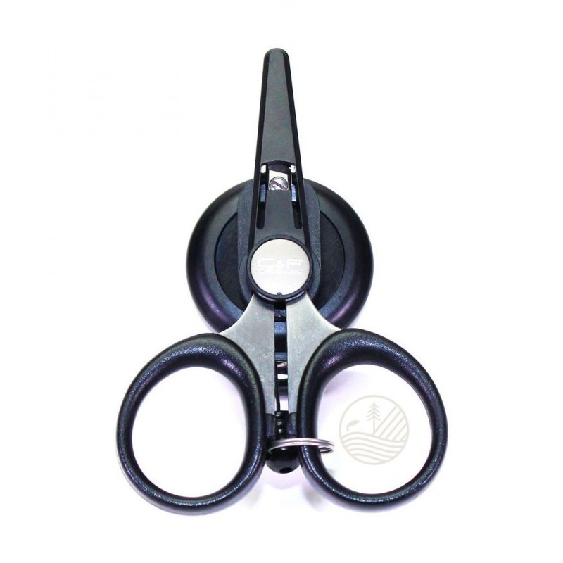 Flex Clip-On Reel/Scissors C&F DESIGN