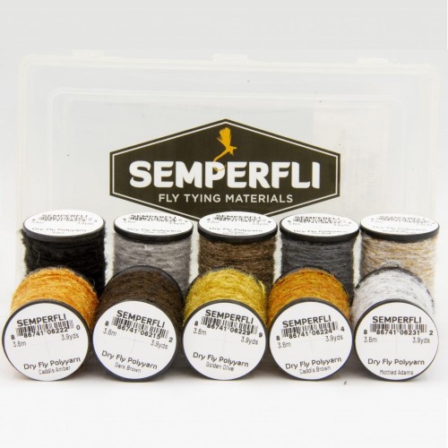 SEMPERFLI Dry Fly Polyyarn Caddis Collection