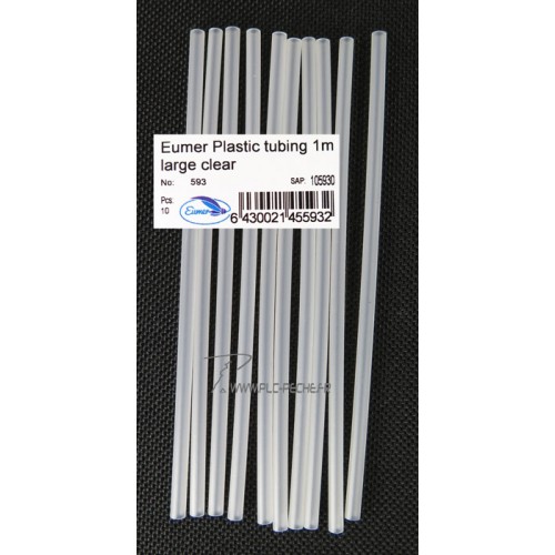 EUMER Plastic Tubing Clear