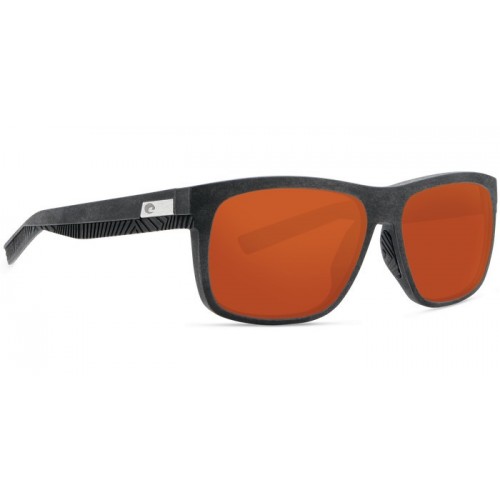 Lunettes polarisantes COSTA DEL MAR Baffin Net Gray W/Black Rubber...