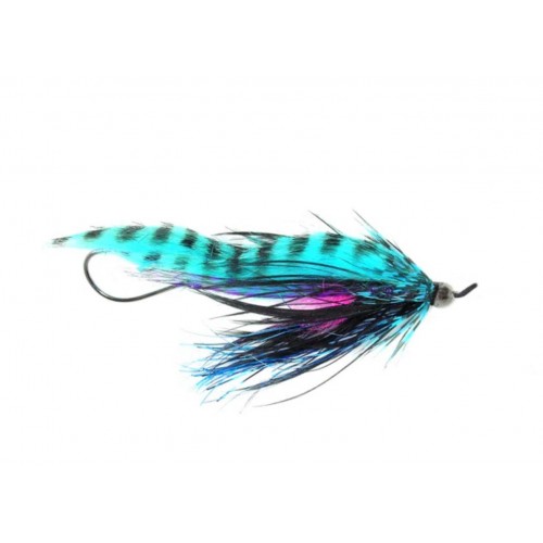 Mouche AQUA FLIES Hartwick's Tungsten Cyclops Leech Blue/Black