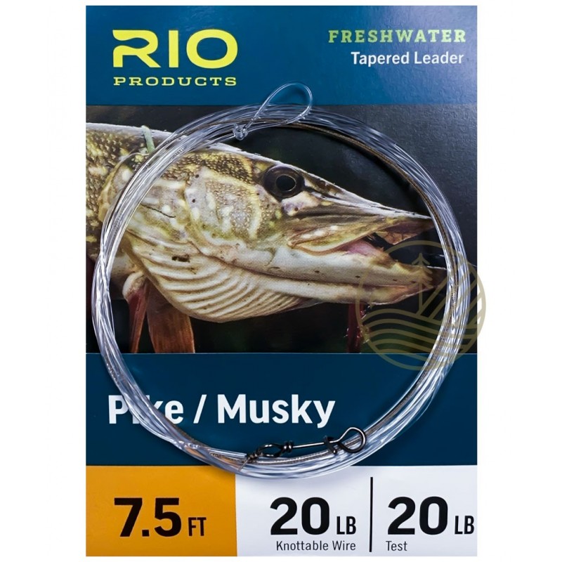 Rio Pike/Musky Leader Wire Leader 7,5 ft.