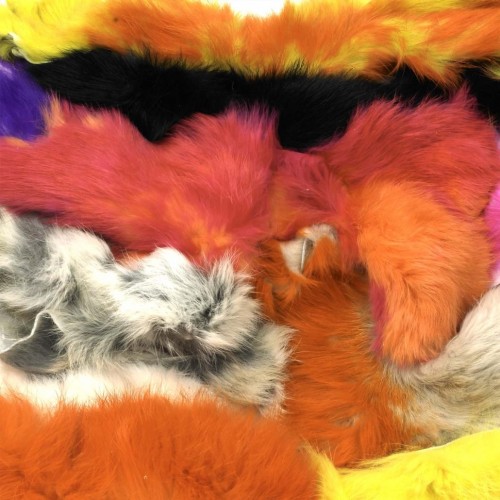 Peau de lapin assortiment