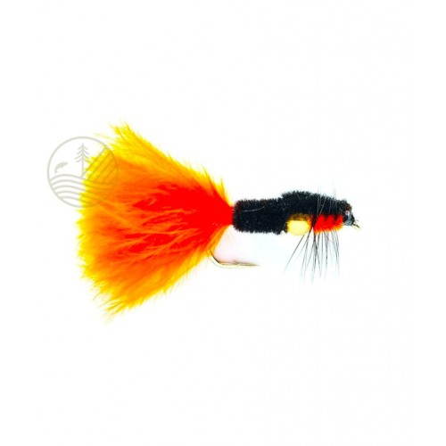 Mouche Montana Nugget Marabou Orange FULLING MILL