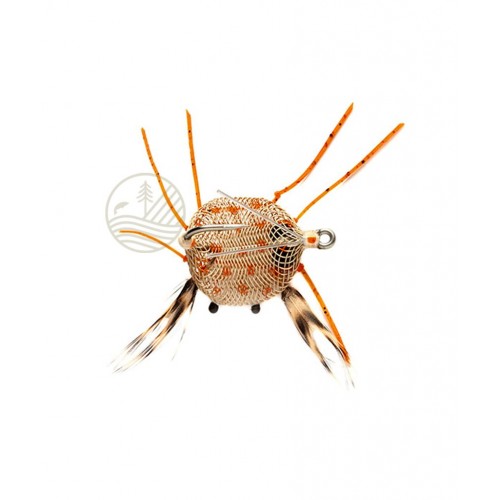 Mouche Mer Flexo Crab Tan Weedless FULLING MILL