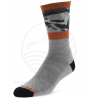 Chaussette SIMMS Daily Sock Woodland Camo Steel