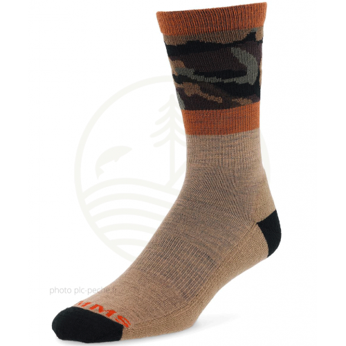 Chaussette SIMMS Daily Sock Woodland Camo