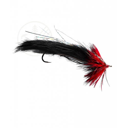 Mouche RIO String Leech Red & Black