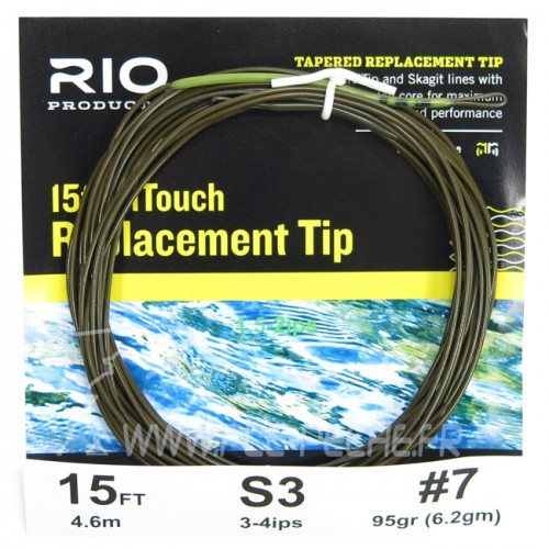 Rio Intouch Pointe de Remplacement 15' (4,60 m)  S3