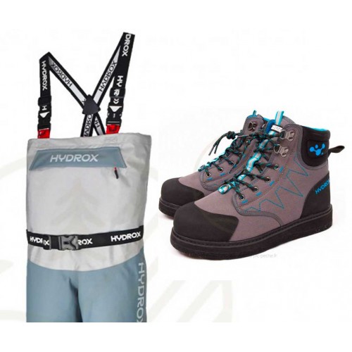 Packs Waders Hydrox Imersion LS + Chaussures de Wading Hydrox...
