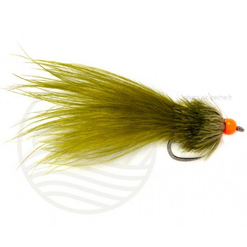 Mouche FULLING MILL Streamer Olive Taddy B/L S8