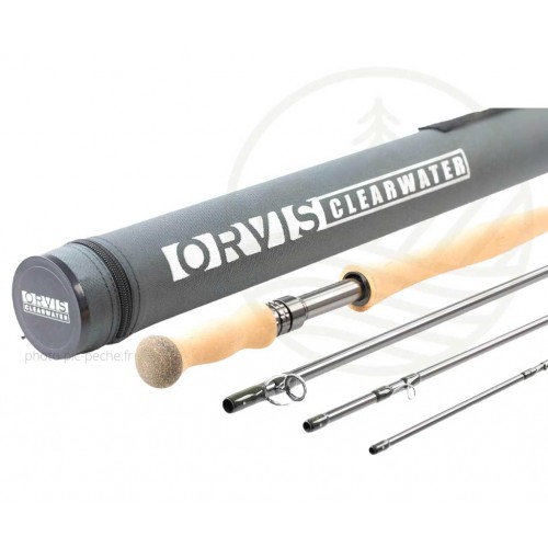 Canne ORVIS Clearwater Spey 12' soie 6