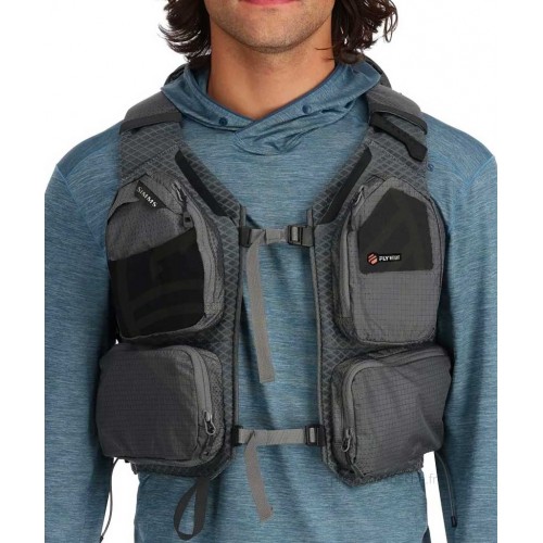 Gilet SIMMS Flyweight Vest Pack Smoke