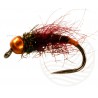 Mouche Nymph Rust/Blk Tungstene BL CATCHY FLIES