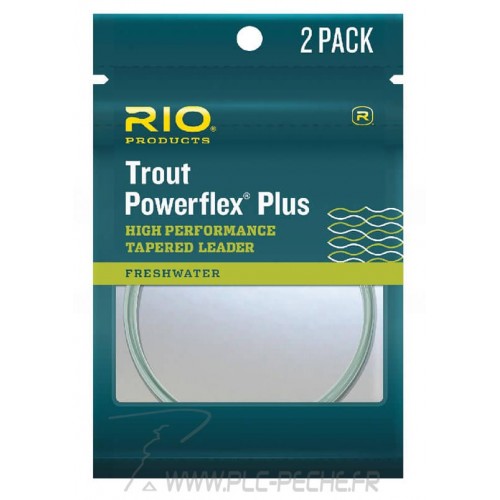 Bas de Ligne RIO Powerflex Plus 9' (2,70m)