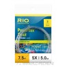 Bas de Ligne RIO Powerflex (pack de 3) 7'5 (2,30m)