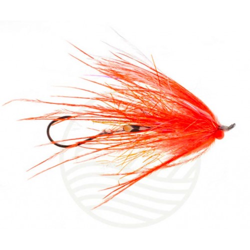 Mouche steelhead Jerry's Ultra Mini Intruder Orange/White