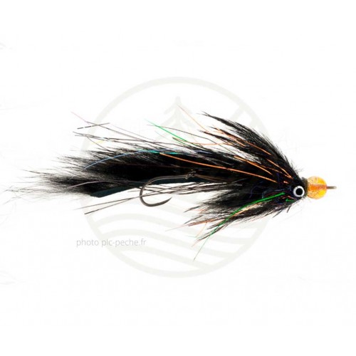Mouche Steelhead Senyo's Egg Rider Black/Orange