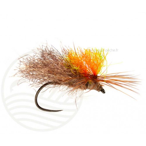 Mouche FULLING Weiss Sedge Tan B/L H12