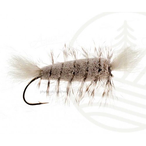 Mouche saumon/Steelhead Bomber gray/grizzly