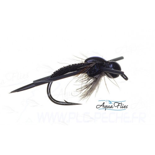 Mouche TDF Nymph Black Copper John Tugsten