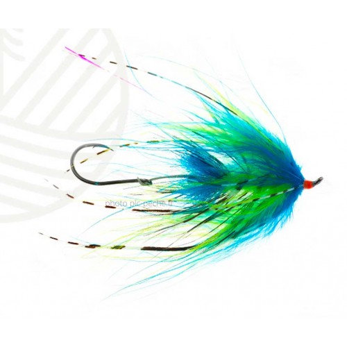 Mouche Hoh Bo Spey Chartreuse / Blue
