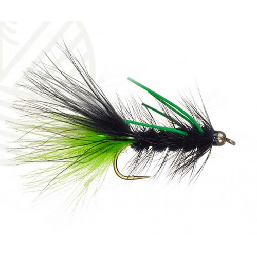 Mouche TDF Wolly Bugger Black/Chartreuse