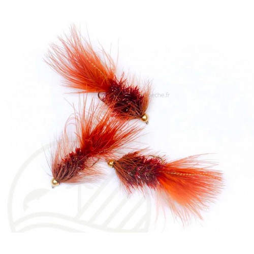 Mouche J:SON GH Wolly Bugger Brown H6