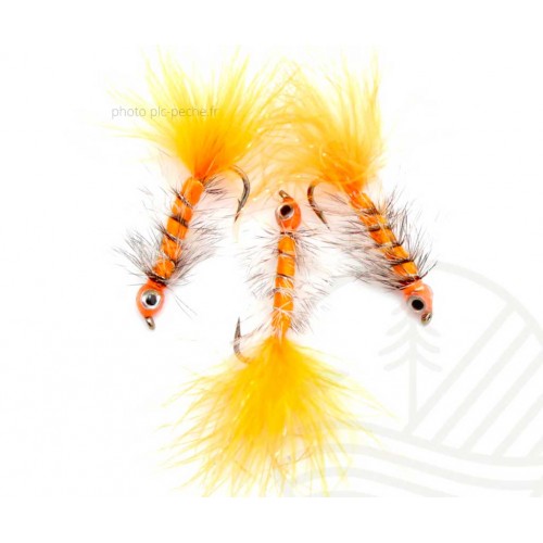 Mouche J:SON Epoxy Bugger Oranger H8