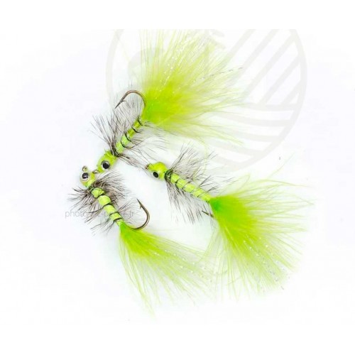 Mouche J:SON Epoxy Bugger Chartreuse H8