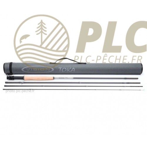 Canne à mouche VISION Toka 10'6 Soie de 3 - 5 Brins