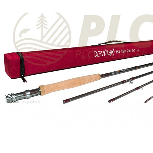 Canne à mouche DEVAUX T54 6'6 soie 3/4