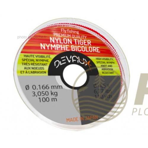 Fils Nylon DEVAUX Tiger Nymphe Bicolore